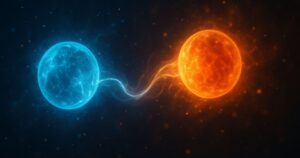 Un modelo matemático sencillo sugiere que la materia oscura surgió cuando partículas ligeras se enfriaron y se hicieron pesadas
