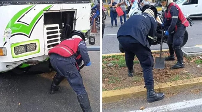 Una mujer muere en un choque múltiple en Caracas