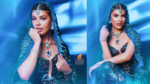 Valeria Cannavo partió a la India para buscar la séptima corona del Miss Mundo