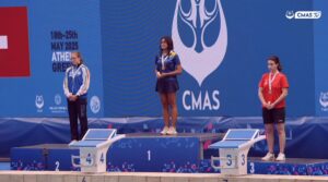 Venezuela ganó oro en Campeonato Mundial de Apnea en Grecia