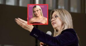 Vicky Dávila cantó canción de Karol G buscando votos en Bogotá; así le fue