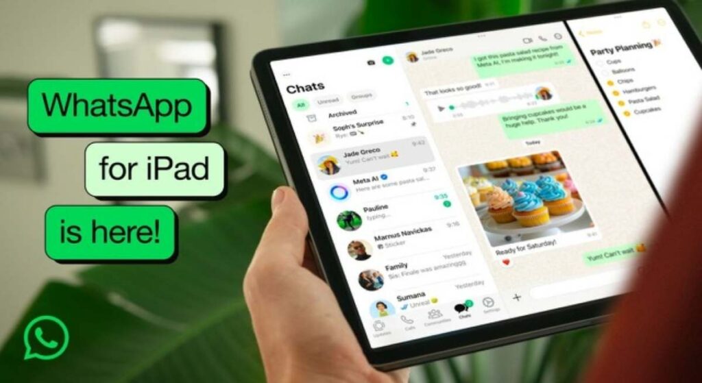 WhatsApp ya está disponible en el App Store para su descarga en el iPad