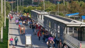 así fue el primer día del paro nacional