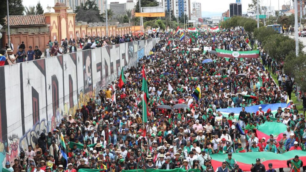 así se vivió el primero de mayo en Colombia