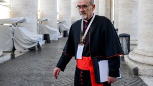 el patriarca de Jerusalén que es uno de los papables favoritos de la prensa italiana