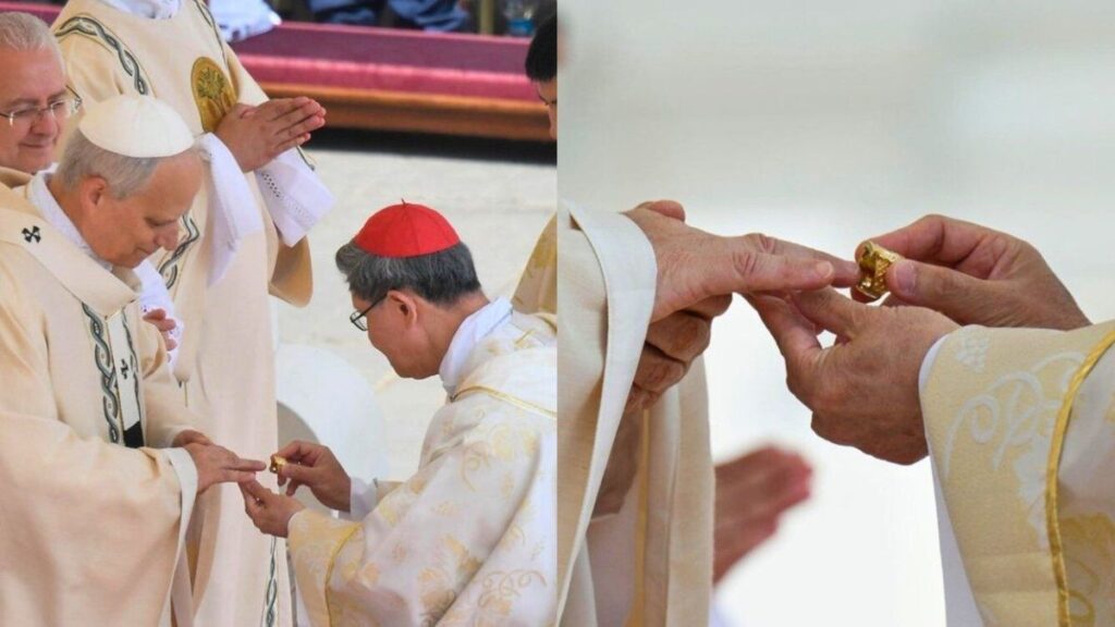 la joya histórica que marca el inicio del papado de León XIV