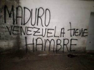 los grafitis que aparecieron en varios estados de Venezuela este #4May