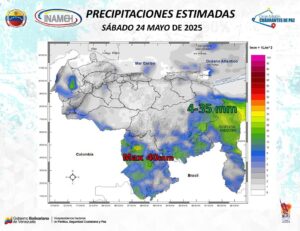 se esperan olas de hasta dos metros en varias costas de Venezuela este #24May