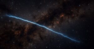 un púlsar atravesó una superestructura de 230 años luz a 3 millones de km/h