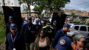 vicepresidenta Francia Márquez, en zona de atentado en Cali