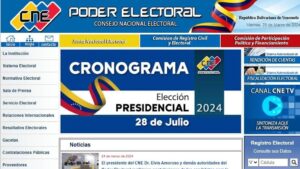 ¿Dónde está la página web del CNE a 48 horas de una nueva farsa electoral?