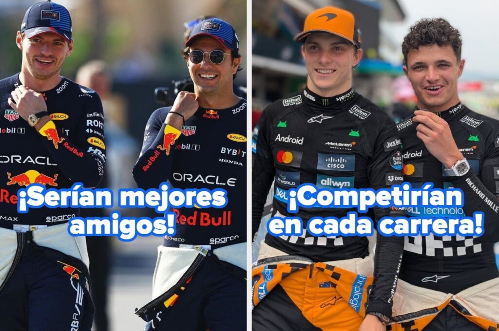 ¿Quién sería tu coequipero en la Fórmula 1?