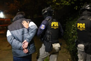 Chile desmantela red de lavado de activos del Tren de Aragua y detiene a 52 personas
