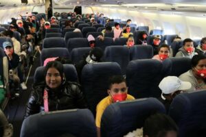 252 migrantes venezolanos arribaron este #19Jun desde México: 110 son niños y niñas