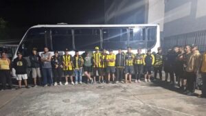 5 hinchas del Táchira detenidos y 22 en régimen de presentación