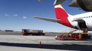 Avión de Iberia.