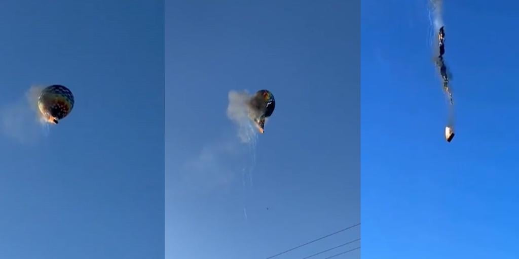 Al menos ocho muertos en un accidente de globo aerostático en el que viajaban 21 pasajeros en Brasil