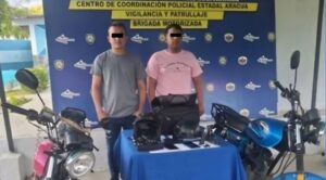 Arrestan a dos funcionarios de la PNB por robo en Aragua