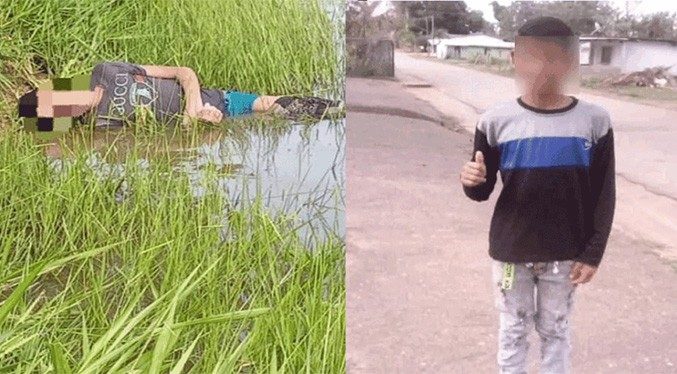Asesinan a adolescente y encuentran su cadáver en una laguna