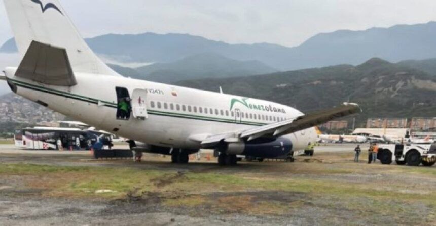 Avión Maiquetía