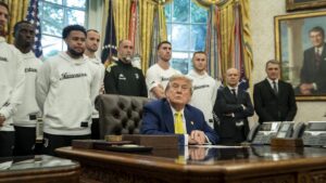 La incómoda pregunta de Trump a la Juventus: "¿Podría una mujer formar parte de vuestro equipo?"