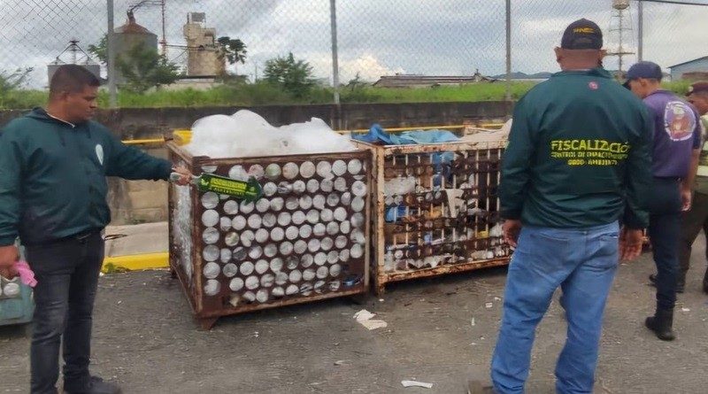 Autoridades confiscan más de 9 mil kilos de sustancias tóxicas