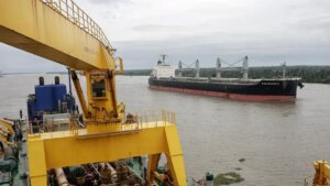 Barranquilla mantiene calado histórico de 10,4 metros en el canal de acceso a la zona portuaria