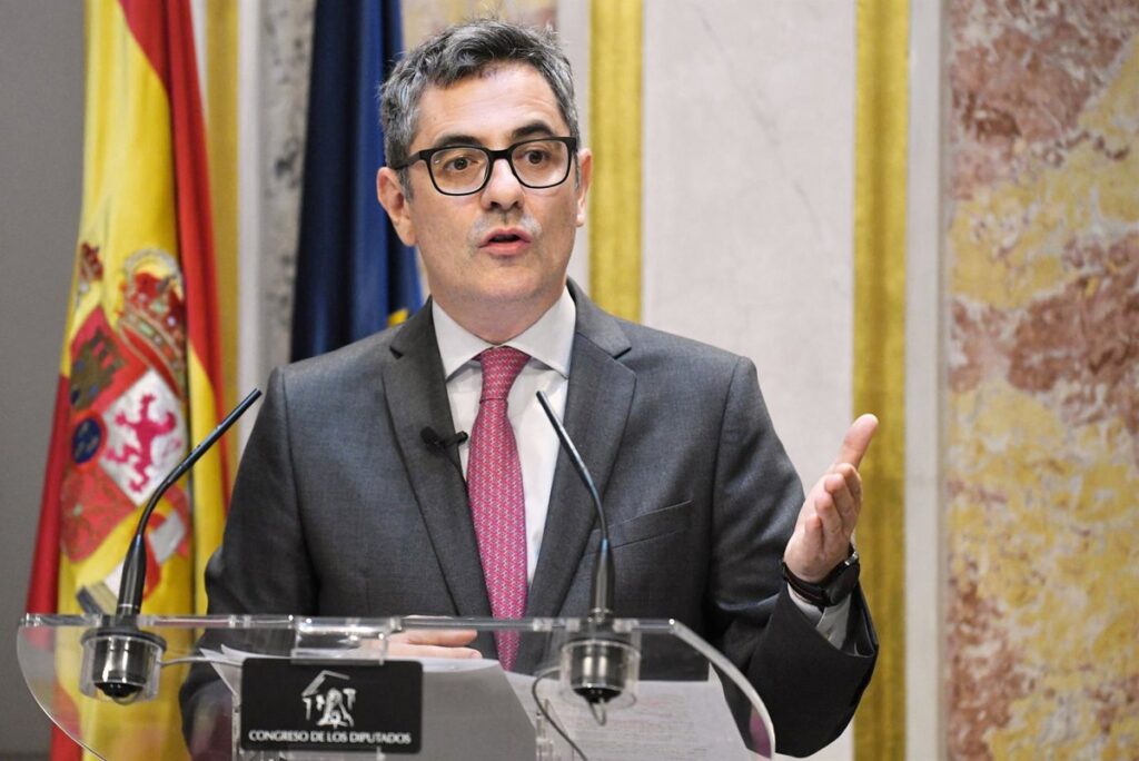 Bolaños afirma que "ni una sola línea" de la reforma judicial afecta a la independencia de los jueces y fiscales