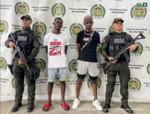 Buenaventura, asegurados ‘Xipi’ y ‘Pepón’ por presunta responsabilidad en extorsión a comerciante