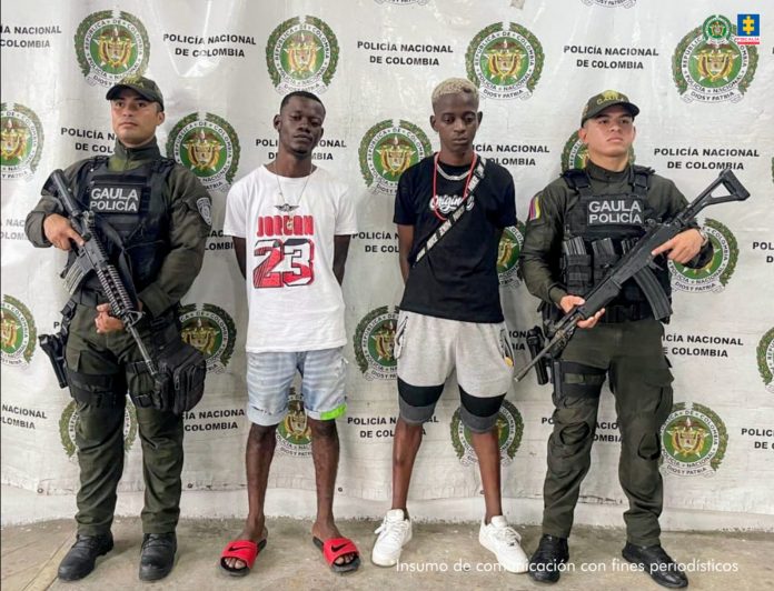 Buenaventura, asegurados ‘Xipi’ y ‘Pepón’ por presunta responsabilidad en extorsión a comerciante