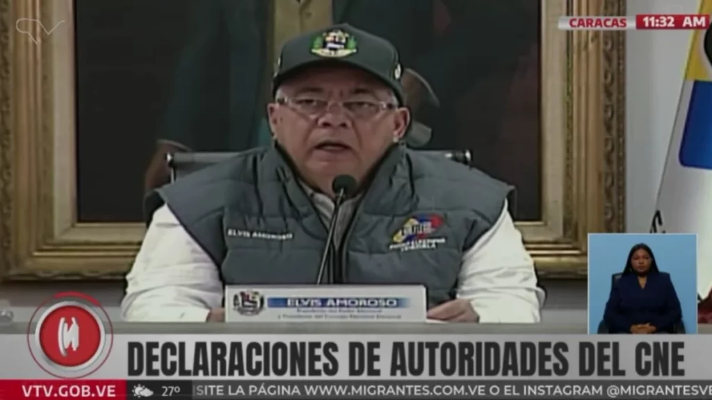 CNE recibió lista de candidatos para elecciones municipales del 27 de julio: Psuv, UNT y Unión y Cambio entre asistentes