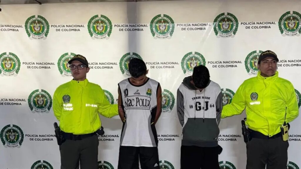 'Carlos' y 'Camilo' fueron capturados en Bucaramanga