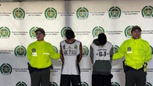 'Carlos' y 'Camilo' fueron capturados en Bucaramanga
