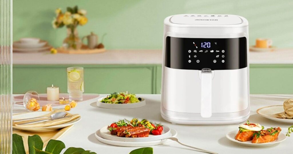 Cocina los mejores platos del verano con la airfryer Aigostar White Cube 7L al mejor precio del año