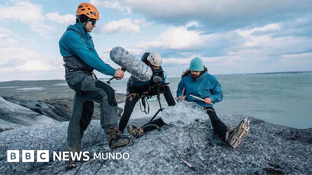 Cómo suenan los glaciares que se están derritiendo por el calentamiento global (y por qué importa escucharlos)