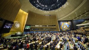 Con el voto en contra de Argentina, la Asamblea de la ONU exigió un alto al fuego en Gaza