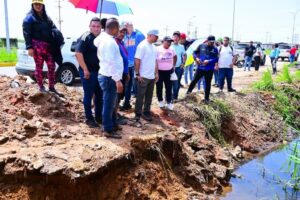 Continúa plan integral de atención a familias afectadas por lluvias en Caroní
