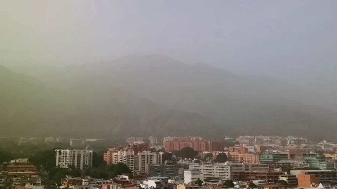 polvo del Sahara
