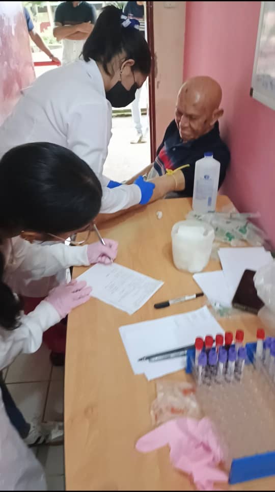 Departamento de Bioanálisis de la UDO Bolívar llevó jornada social al asilo “Dr. Carlos Fragachan”
