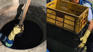 Desmantelaron bodega clandestina subterránea en la que almacenaban alimentos y mercancía para comerciar en Medellín