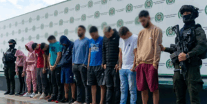 Detienen a once miembros del Tren de Aragua en Bogotá