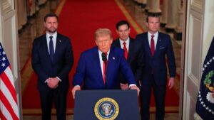 Donald Trump le exigió a Irán la rendición o los ataques serán peores