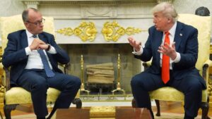Donald Trump y Friedrich Merz mantuvieron una extensa reunión en EEUU donde debatieron la intervención entre Ucrania y Rusia