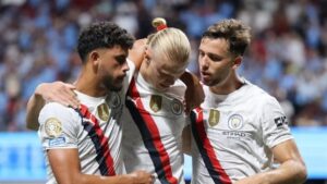 El City aseguró su pase a octavos con una goleada de escándalo