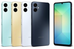 Samsung Galaxy A06 4G LTE Versión Global SM-A065F/DS, NO NFC, Pantalla de 6.7 Pulgadas, Dual SIM 50MP Doble Cámara Negro (Negro), 64GB