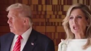 El gesto de la reina Máxima junto a Donald Trump que generó reacciones