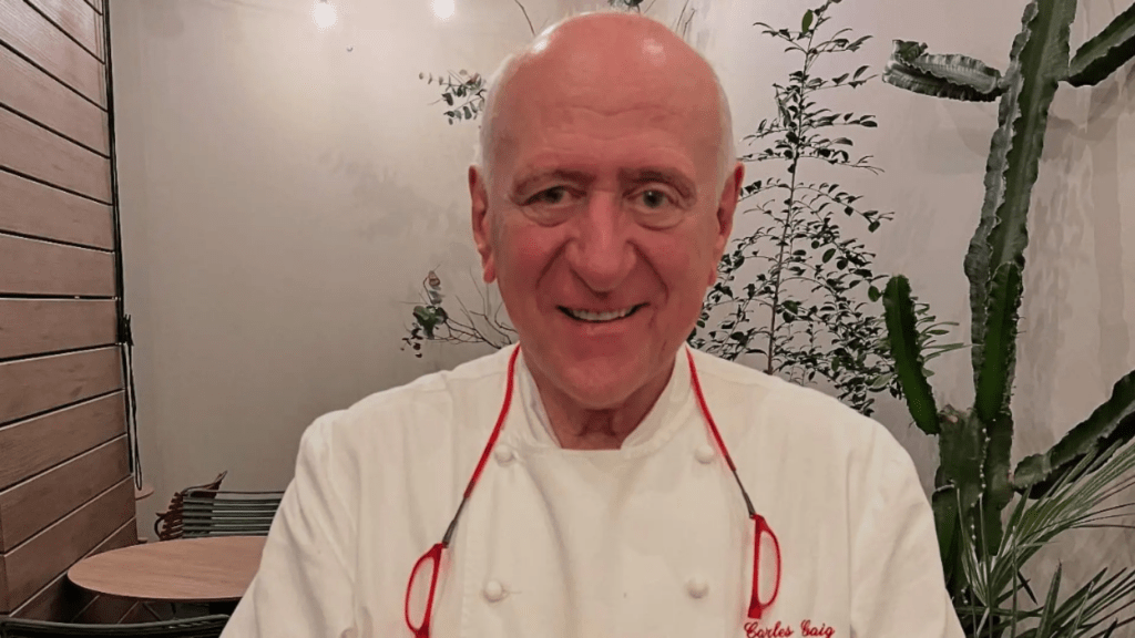 El menú 100 % catalán del chef Carles Gaig para los presidentes: 'xató', 'suquet' y crema