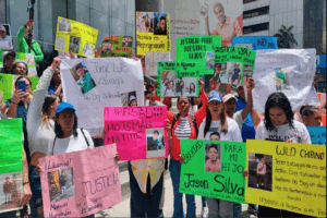 Familiares de migrantes venezolanos secuestrados se reúnen con la ONU en Ginebra