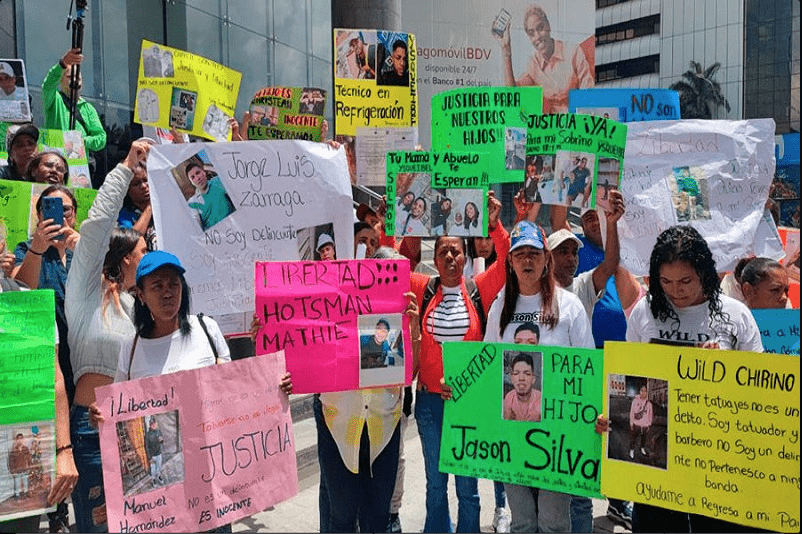 Familiares de migrantes venezolanos secuestrados se reúnen con la ONU en Ginebra