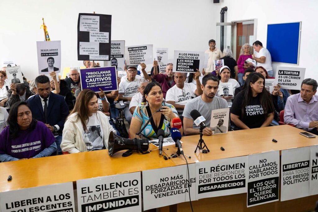 Familiares de presos políticos piden que la libertad vuelva a ser un derecho